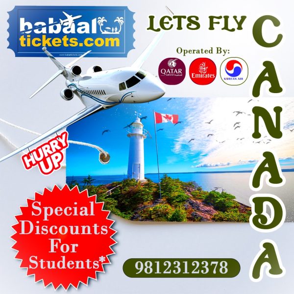Canada April Tickets